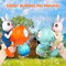 Bubble Guns for Toddlers,2pcs Rabbit Bubble Machine for Kids,Automatic Bubble Blower with 10 Bubble Solutions